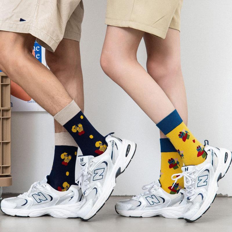 Women Socks Fashion Alphanumeric Men And Couples Cartoon Colorful Cotton Autumn Winter Stockings Trend Personality Print 1pc
Women Socks Fashion Alphanumeric Men And Couples Cartoon Colorful Cotton Autumn Winter Stockings Trend Personality Print 1pc