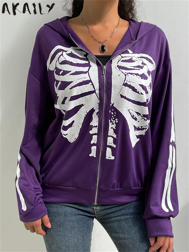 Women' Hoodies Akaily Fall Purple Graphic Zip Up For Women Streetwear 2023 Hooded Long Sleeve Print Tops Ladies Loose Sweatshirts
Women' Hoodies Akaily Fall Purple Graphic Zip Up For Women Streetwear 2023 Hooded Long Sleeve Print Tops Ladies Loose Sweatshirts