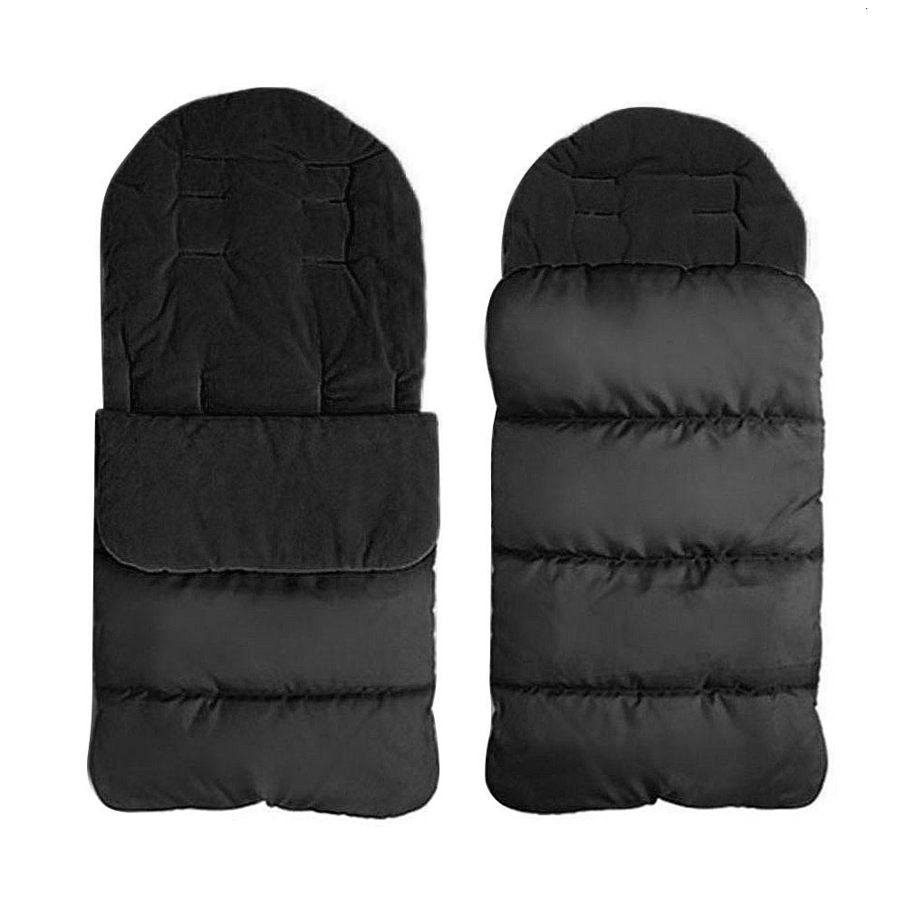 Stroller Parts Accessories Winter Baby Toddler Universal Footmuff Cosy Toes Apron Liner Buggy Pram Stroller Sleeping Bags Windproof Warm Thick Cotton 
