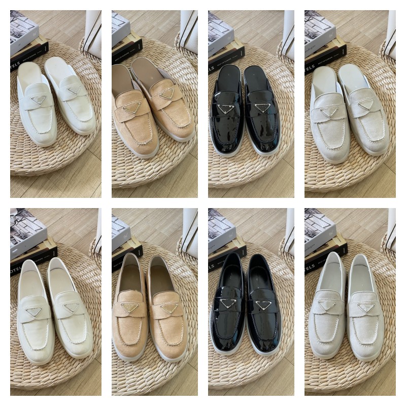 Womens Mens casual shoes Triangle buckle loafers flat low top suede leather Moccasins summer walk comfort loafer slip on mules half slippers sandal rubber sole shoes, Mybprd10
Womens Mens casual shoes Triangle buckle loafers flat low top suede leather Moccasins summer walk comfort loafer slip on mules half slippers sandal rubber sole shoes, Mybprd10