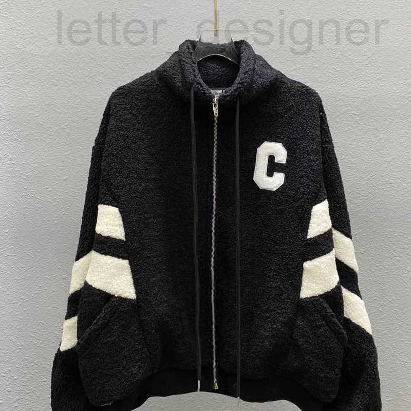 Women' Jackets designer Lamb Wool Coat Lady Thick Jacket Autumn Winter 2021 New Baseball Uniform Design Feeling Warm Recreational Sports B6M2, Black
Women' Jackets designer Lamb Wool Coat Lady Thick Jacket Autumn Winter 2021 New Baseball Uniform Design Feeling Warm Recreational Sports B6M2, Black