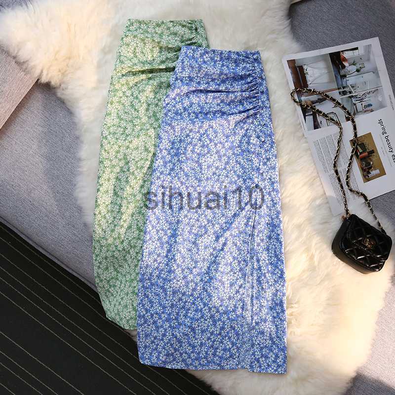 Skirts Sexy Print Split Skirt Womens Summer 2023 A-line High Waist Slim Midi Skirts Female Retro Elegant Wrap Hip Skirt Fashion J230621, Blue
Skirts Sexy Print Split Skirt Womens Summer 2023 A-line High Waist Slim Midi Skirts Female Retro Elegant Wrap Hip Skirt Fashion J230621, Blue