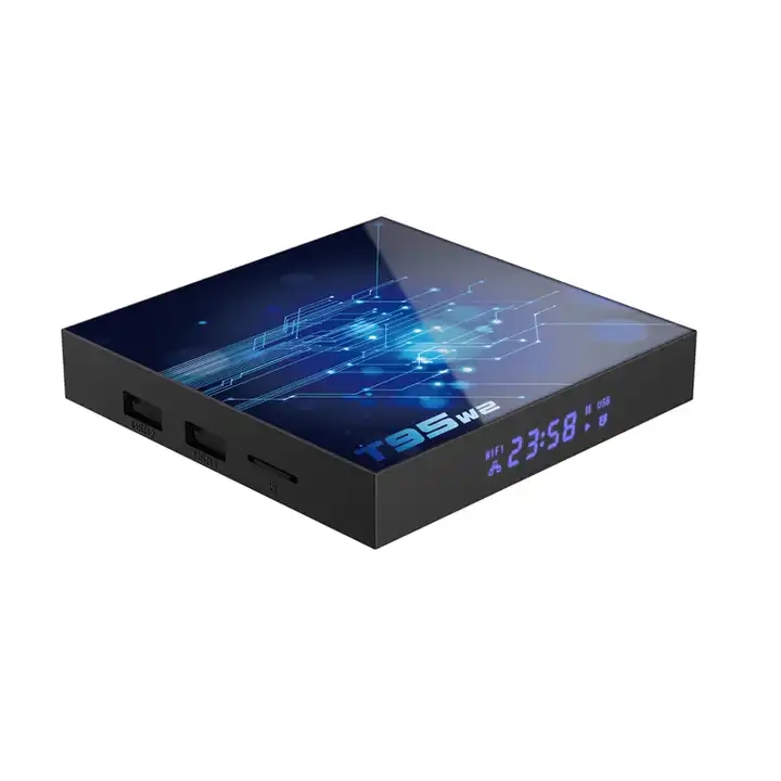 T95W2 S905W2 chip TV box 2.4G 5.8G dual WiFi 4G RAM 32G 64G ROM Android 11 OS hot selling T95 W2 Smart Set Top Box