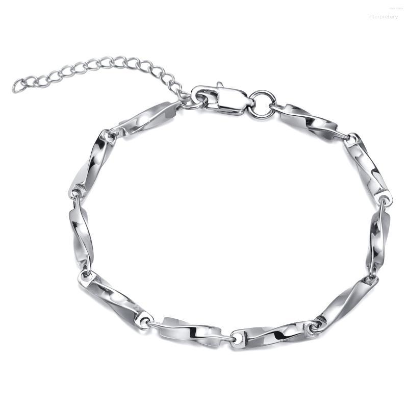 Link Bracelets Men's Simple 3.8mm Stainless Steel Bracelet Color Chain For Men Teens Unisex Wrist Jewelry Gifts
Link Bracelets Men's Simple 3.8mm Stainless Steel Bracelet Color Chain For Men Teens Unisex Wrist Jewelry Gifts
