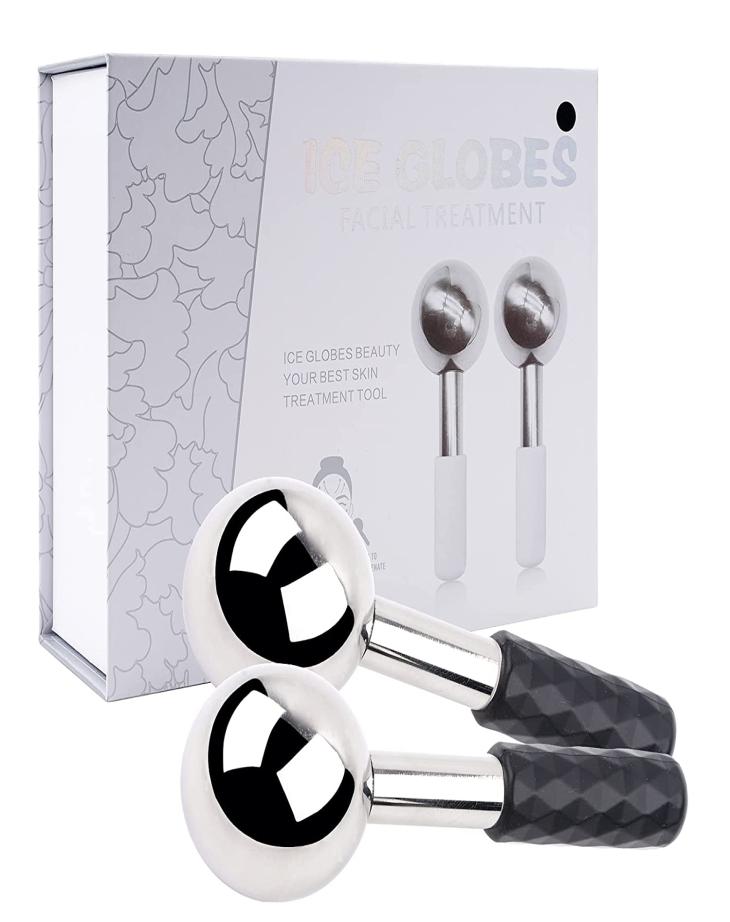 2PC Cooling Ice Globes Facial Massage Unbreakable Stainless Steel Cryo Sticks Massager for Eye Face Lifting Tools Anti Aging Wrink8060482
2PC Cooling Ice Globes Facial Massage Unbreakable Stainless Steel Cryo Sticks Massager for Eye Face Lifting Tools Anti Aging Wrink8060482