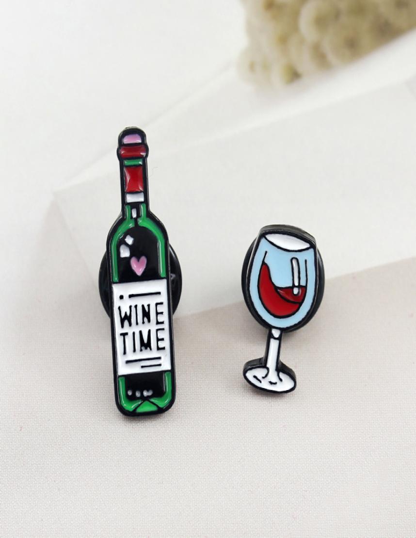 Wine wine glass combination enamel personality creative brooch cartoon special tide new lapels denim badge pins3246806
Wine wine glass combination enamel personality creative brooch cartoon special tide new lapels denim badge pins3246806