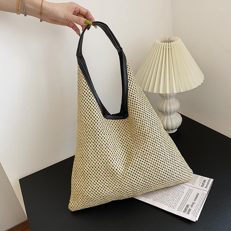 Evening Bags Fashion Rattan Women Shoulder Wicker Woven Straw Bag Designer Handbags Large Capacity Tote Casaul Female Summer Beach Purse, Beige
Evening Bags Fashion Rattan Women Shoulder Wicker Woven Straw Bag Designer Handbags Large Capacity Tote Casaul Female Summer Beach Purse, Beige