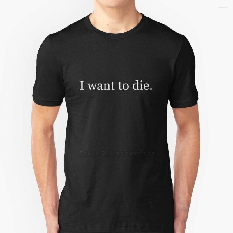 Men' T Shirts I Want To Die Hip Hop T-Shirt Cotton Tshirts Men Tee Tops Death Suicide Emo Depression Sadness Sad, Mtee-navy
Men' T Shirts I Want To Die Hip Hop T-Shirt Cotton Tshirts Men Tee Tops Death Suicide Emo Depression Sadness Sad, Mtee-navy