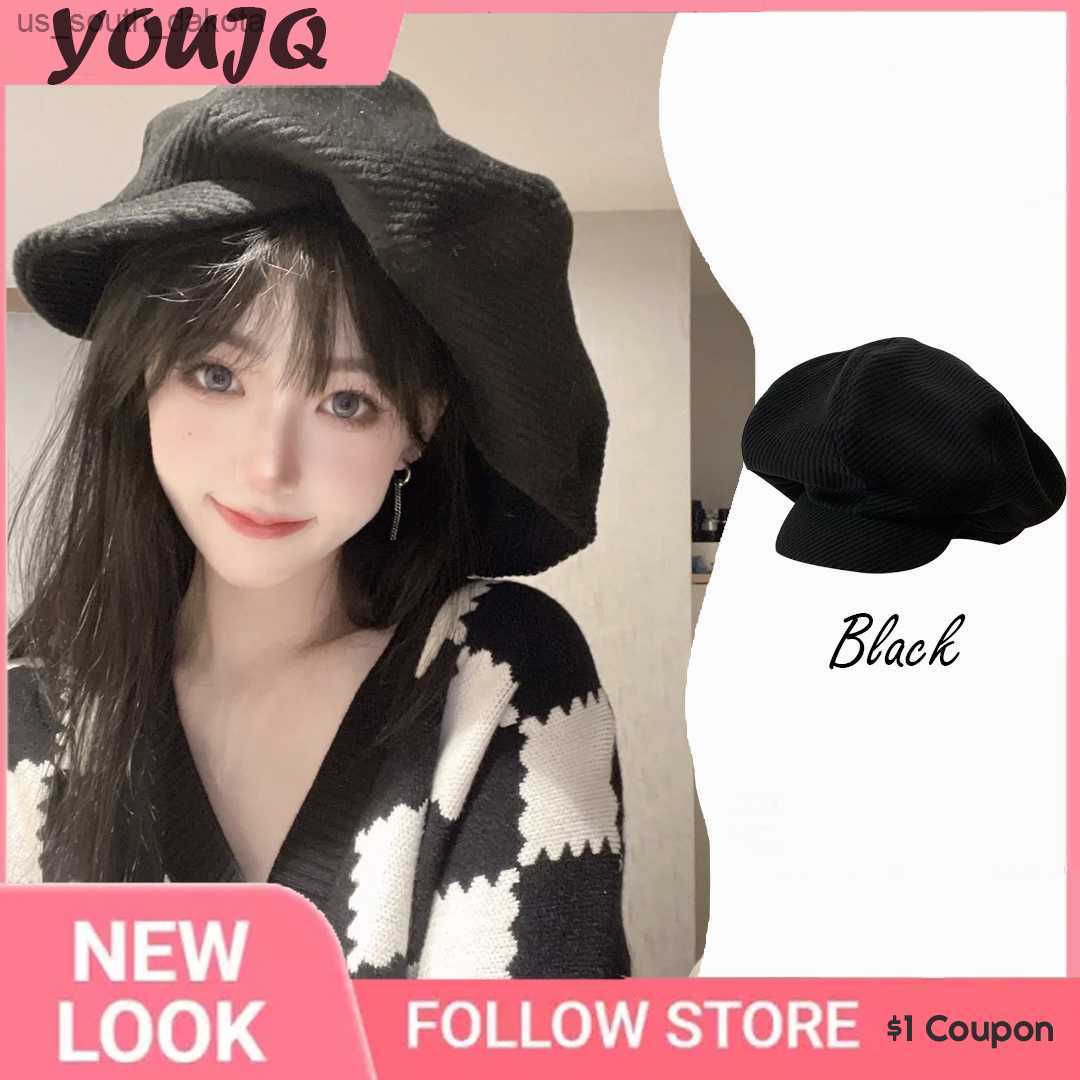 Y2K Corduroy Mushroom Hat Fashion Large Cloud Hat Autumn Winter Black Octagonal Cap Women Face Small Painter Caps Gorras L230523
Y2K Corduroy Mushroom Hat Fashion Large Cloud Hat Autumn Winter Black Octagonal Cap Women Face Small Painter Caps Gorras L230523