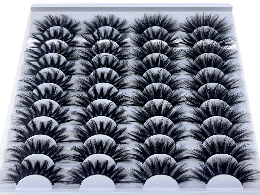 20 Pairs Beauty lashes Natural False Eyelashes Fake lashes long Makeup 3D Mink Eyelashes Eyelash Extension Mink6612749
20 Pairs Beauty lashes Natural False Eyelashes Fake lashes long Makeup 3D Mink Eyelashes Eyelash Extension Mink6612749