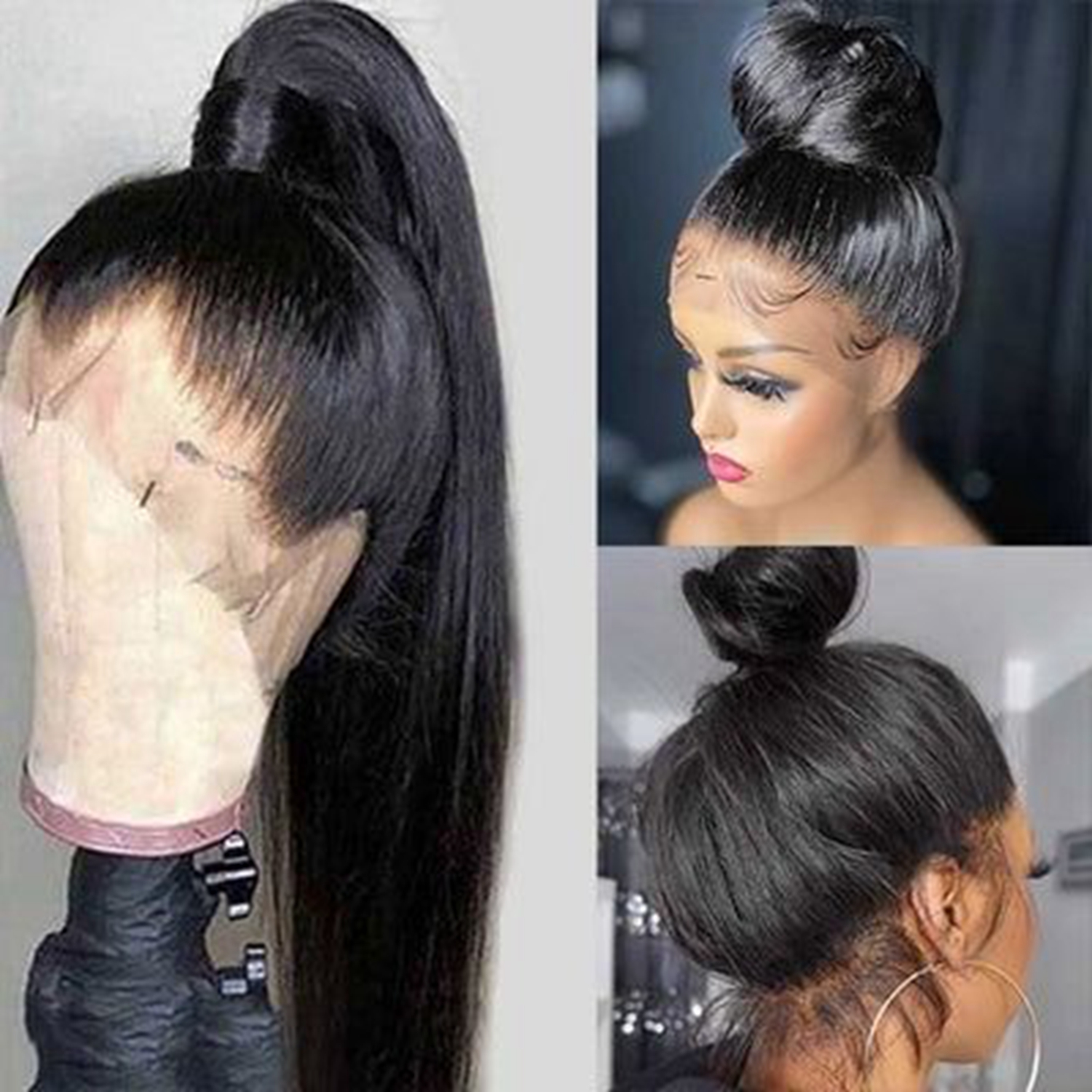 180% Density 26 Inches 360 Full Lace Frontal Human Hair Wig Straight Lace Frontal Wigs for Women Pre Plucked with Baby Hair, Natural color
180% Density 26 Inches 360 Full Lace Frontal Human Hair Wig Straight Lace Frontal Wigs for Women Pre Plucked with Baby Hair, Natural color