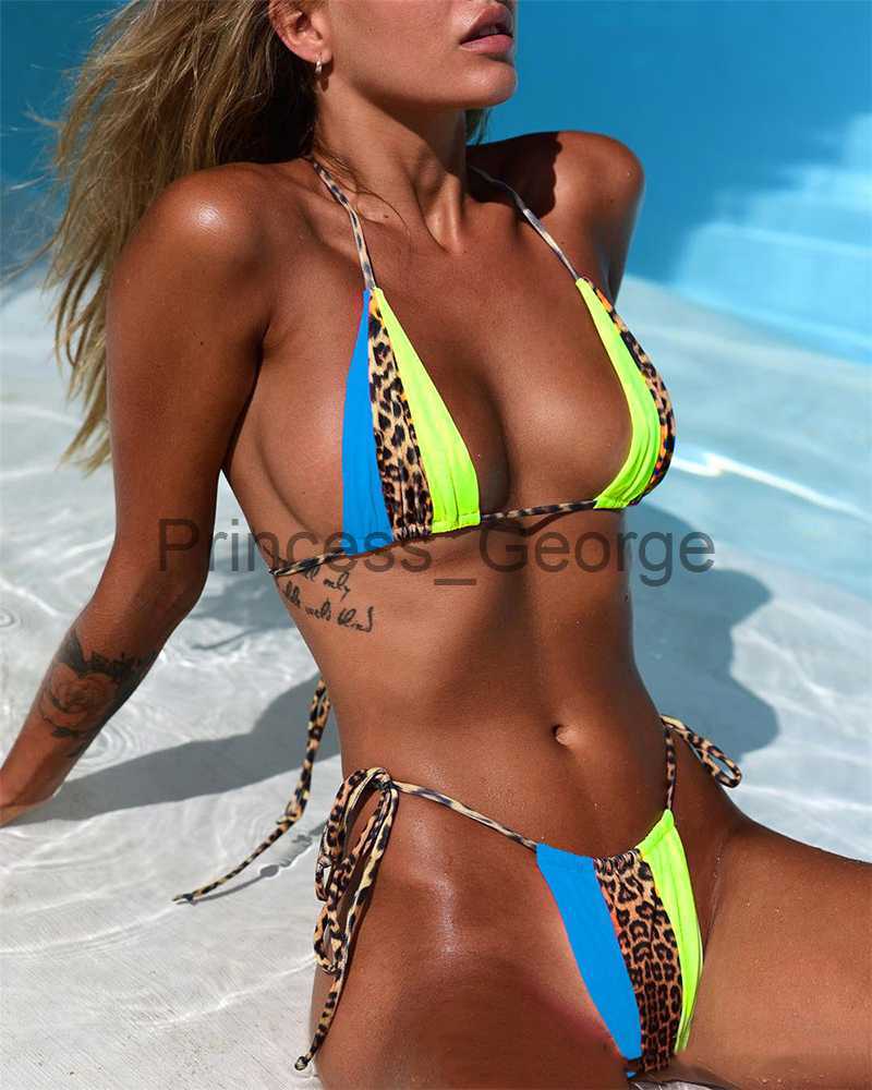 Women' Plus Size Swimwear Sexy Thong Bikini Set Women' Swimsuit Summer Beach Outfits Leopard Patchwork Swimwear Women Lacing Up Micro Mini Bathing Suit x0621, Green
Women' Plus Size Swimwear Sexy Thong Bikini Set Women' Swimsuit Summer Beach Outfits Leopard Patchwork Swimwear Women Lacing Up Micro Mini Bathing Suit x0621, Green