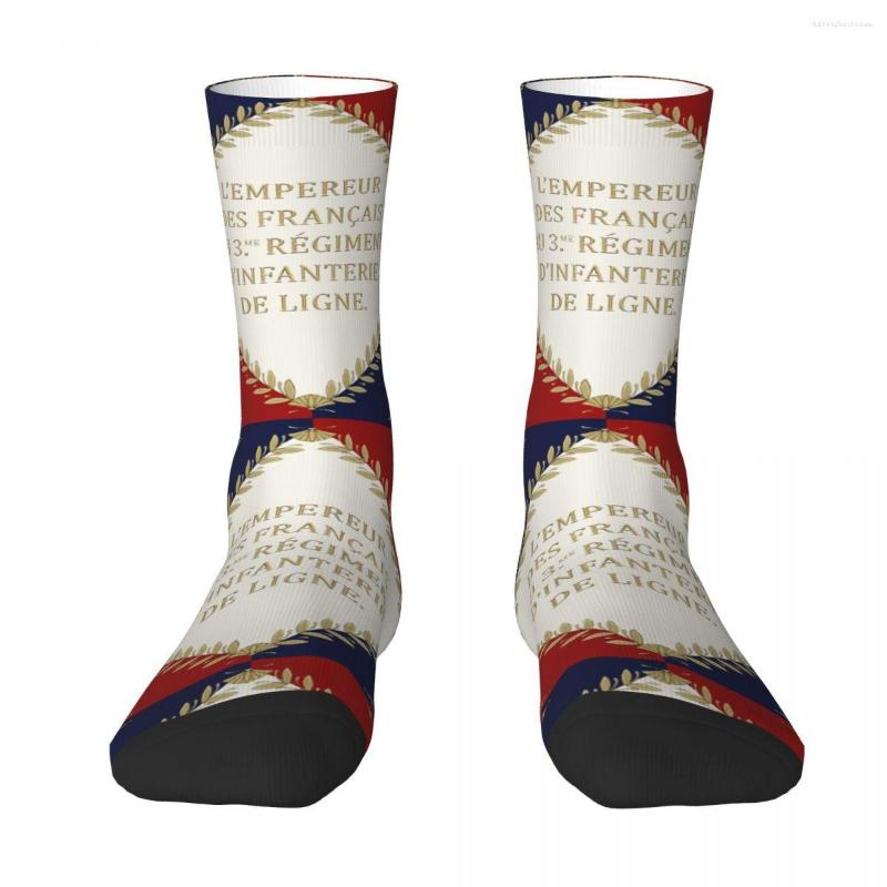 Women Socks Napoleonic French Regimental Flag '3me' 1804 Shower Color Contrast Rucksack Compression Funny Novelty Cute Stocking, White
Women Socks Napoleonic French Regimental Flag '3me' 1804 Shower Color Contrast Rucksack Compression Funny Novelty Cute Stocking, White