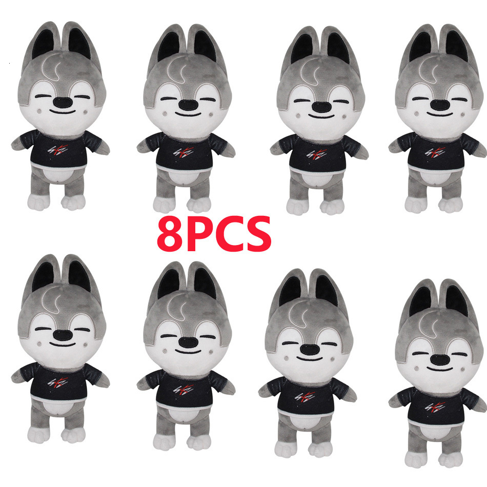 Stuffed Plush Animals 20CM Skzoo Plush Toys Stray Kids Cartoon Stuffed Animal Plushies Doll Kids Fans Toy Gift Stuffed Doll Cute Toy Peluches Pulpos 2