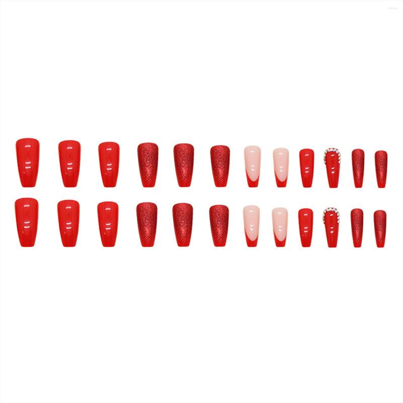 False Nails Red Long Square Fake Nail Bright Catching Look Ballerina For Party Dating Holiday, Sapphire
False Nails Red Long Square Fake Nail Bright Catching Look Ballerina For Party Dating Holiday, Sapphire