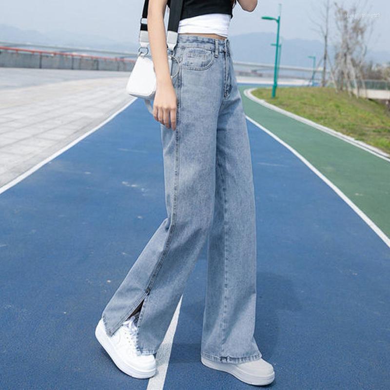 Women' Jeans Ankle Split Straight Women Blue High Waist Streetwear Casual Denim Trousers 2023 Summer Lady Stylish Pants, 01
Women' Jeans Ankle Split Straight Women Blue High Waist Streetwear Casual Denim Trousers 2023 Summer Lady Stylish Pants, 01