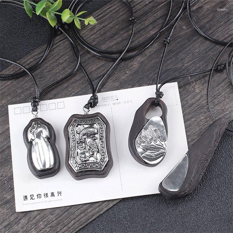 Pendant Necklaces Retro Ethnic Ebony Long For Women Lotus Natural Stone Peacock Carp Fish Buddhist Sweater Chain Jewelry Gifts
Pendant Necklaces Retro Ethnic Ebony Long For Women Lotus Natural Stone Peacock Carp Fish Buddhist Sweater Chain Jewelry Gifts