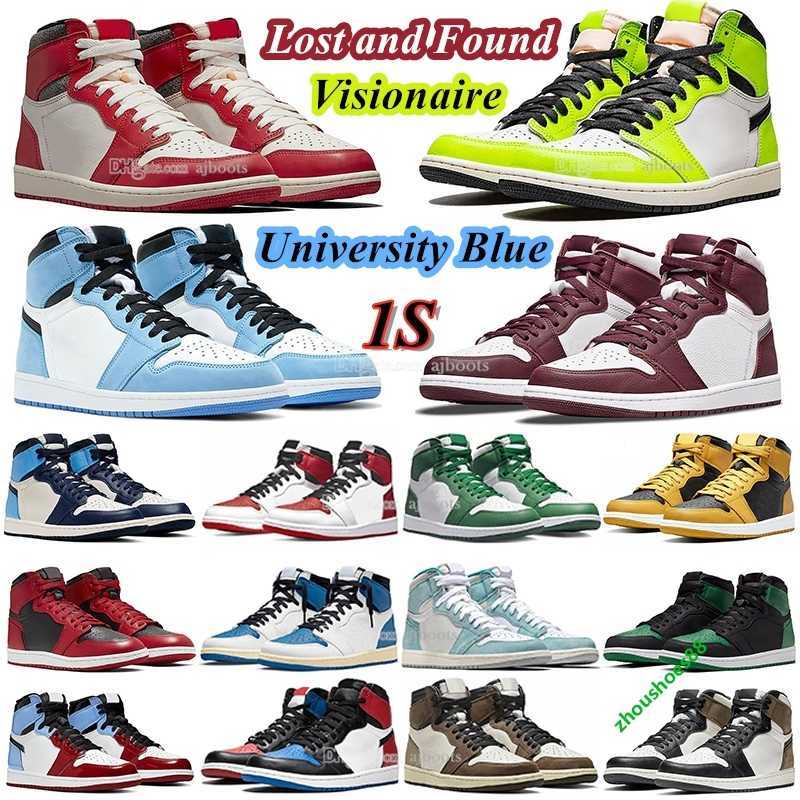 Shoes Basketball Mens Jumpman 1 Retro High OG 1s Leather Lost and found Visionaire men women Sneakers University Blue Patent Bred Gorge Green Black White Trainers, 23# fragment x ts
Shoes Basketball Mens Jumpman 1 Retro High OG 1s Leather Lost and found Visionaire men women Sneakers University Blue Patent Bred Gorge Green Black White Trainers, 23# fragment x ts