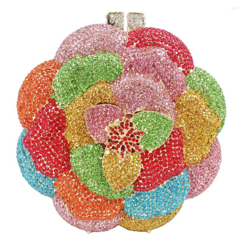 Evening Bags Luxury Orange Colorful Flower Crystal Day Clutches Wedding Purse Bridal Clutch Ladies Dinner A603, Colorful c
Evening Bags Luxury Orange Colorful Flower Crystal Day Clutches Wedding Purse Bridal Clutch Ladies Dinner A603, Colorful c