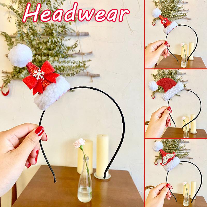 Hair Clips & Barrettes Christmas Headband Hoop With Plush Santa Hat Decor Glittery Festival Costume Head Accessories For Women Kids NOV99Hai
Hair Clips & Barrettes Christmas Headband Hoop With Plush Santa Hat Decor Glittery Festival Costume Head Accessories For Women Kids NOV99Hai