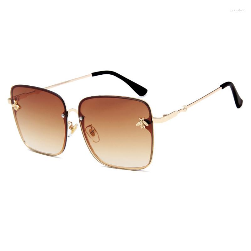 Sunglasses Oversized Rimless Square Bee Women Men Small Eyeglasses Gradient Sun Glasses Female
Sunglasses Oversized Rimless Square Bee Women Men Small Eyeglasses Gradient Sun Glasses Female