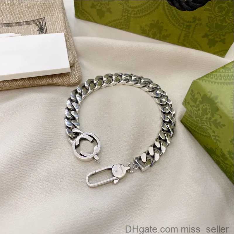 Sterling 925 Silver Bracelet Unisex Designer Bracelets Luxury Cool Boy G Fashion Mens Women Men Chain Gift Couple Bracelets D2109164HL missseller 
Sterling 925 Silver Bracelet Unisex Designer Bracelets Luxury Cool Boy G Fashion Mens Women Men Chain Gift Couple Bracelets D2109164HL missseller