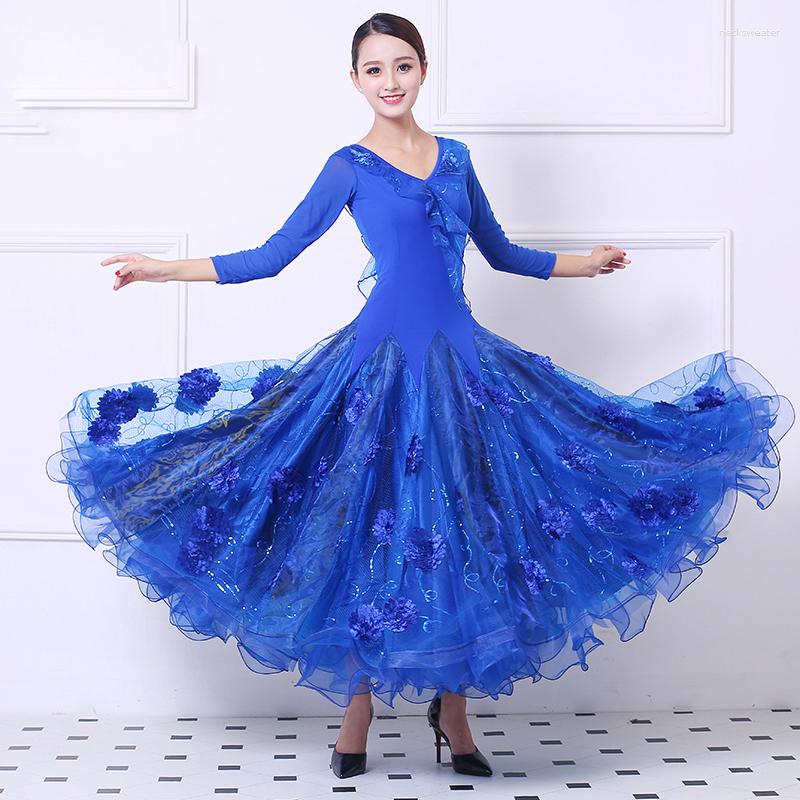 Stage Wear Customized Size High Quality Performance Royal Blue Long Sleeve Ballroom Dance Dress Women Modern Costumes, Purple
Stage Wear Customized Size High Quality Performance Royal Blue Long Sleeve Ballroom Dance Dress Women Modern Costumes, Purple
