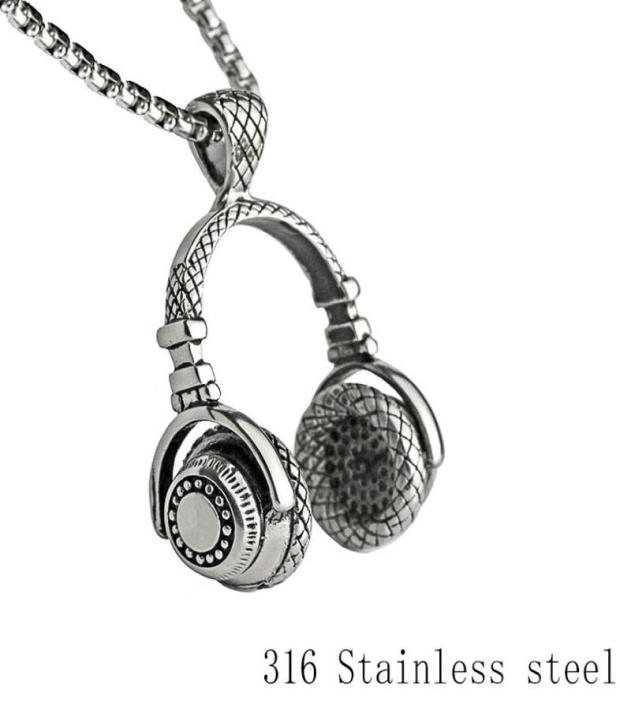 men rock headset necklace headset mens man stainless steel music dj headphone pendant for men male punk retro trendy jewelry9939746
men rock headset necklace headset mens man stainless steel music dj headphone pendant for men male punk retro trendy jewelry9939746