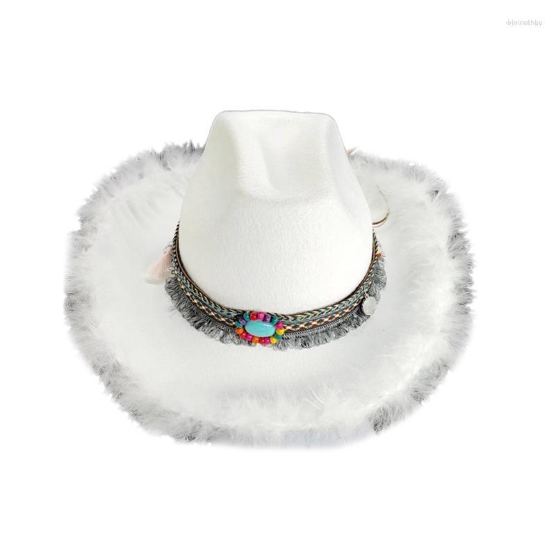 Berets Cowgirl Hat For Girl Bridal Bridesmaid Elegant Cowboy Cosplay Party Costume Jazz-Hat Bachelorette Accessories R7RF, Black
Berets Cowgirl Hat For Girl Bridal Bridesmaid Elegant Cowboy Cosplay Party Costume Jazz-Hat Bachelorette Accessories R7RF, Black