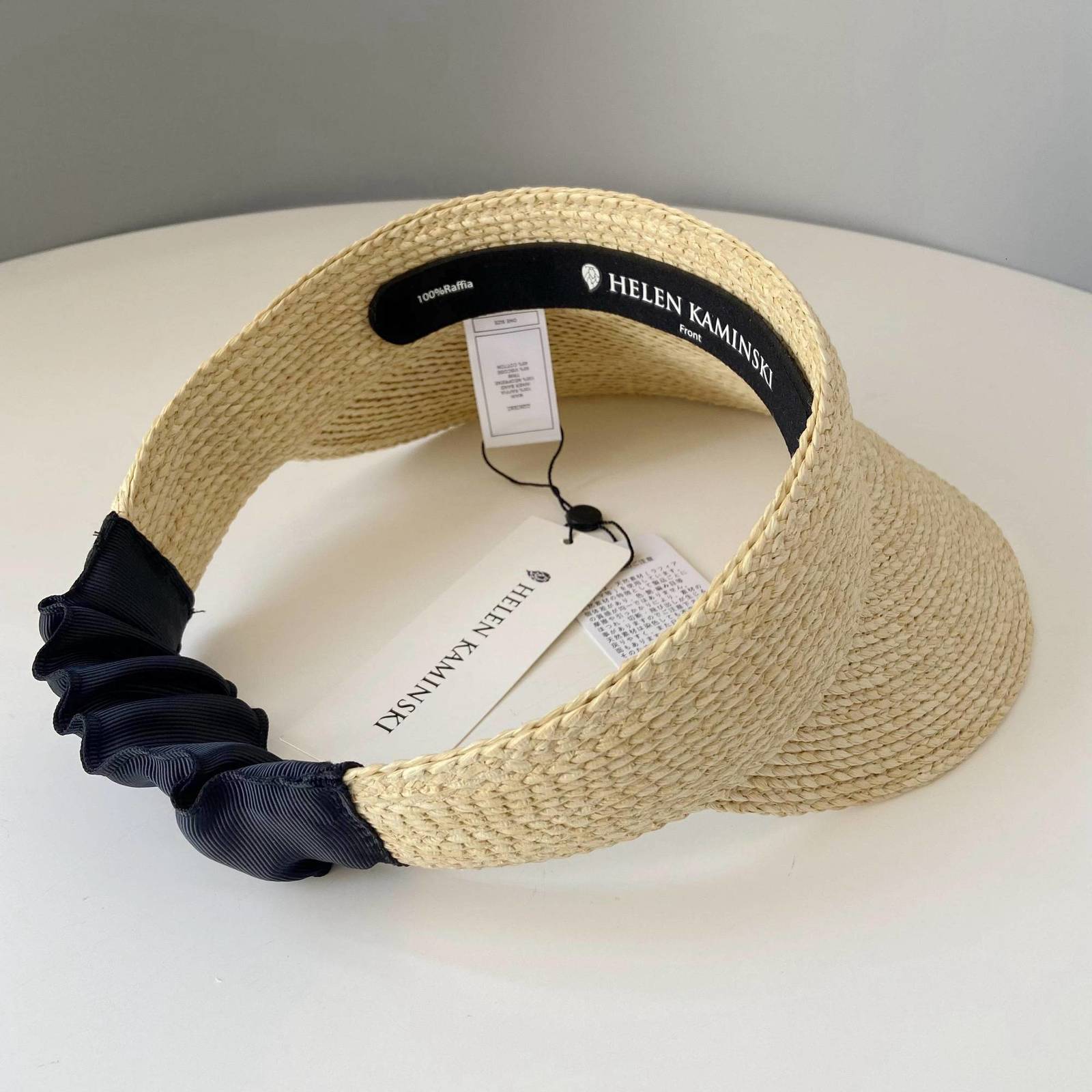 Wide Brim Hats Bucket Women Summer Hat Female Outdoor Sun Protective Ponytail Straw Visor Cap Handmade Natural Spring Woven 230620