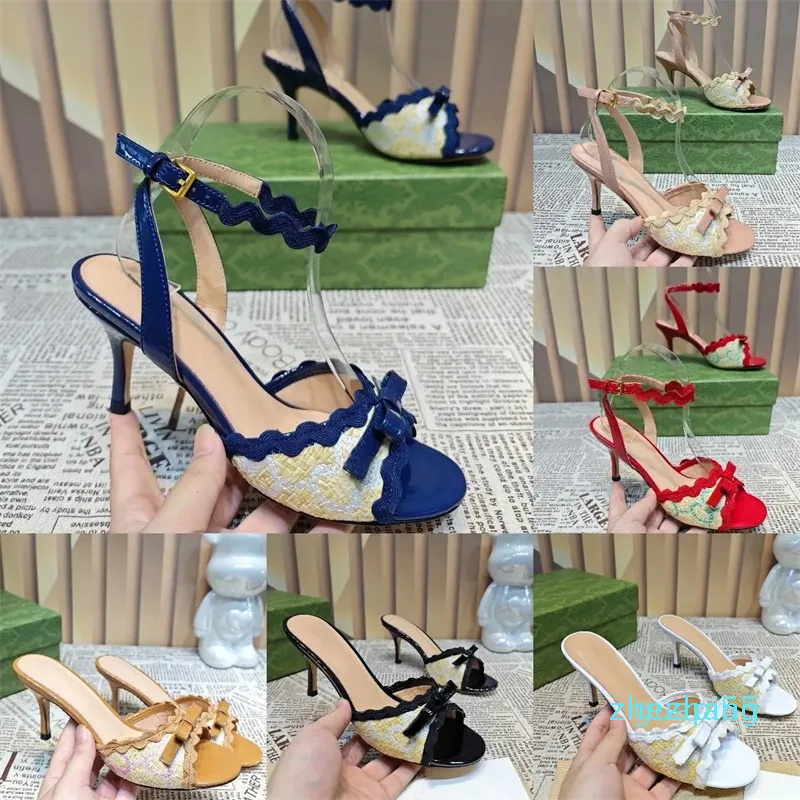 2023-Straw Sandal Women Mules Heel Sandal Designer Leather Sandals Summer Beach Wedding Party Slide Size 35-41, Colour 1
2023-Straw Sandal Women Mules Heel Sandal Designer Leather Sandals Summer Beach Wedding Party Slide Size 35-41, Colour 1