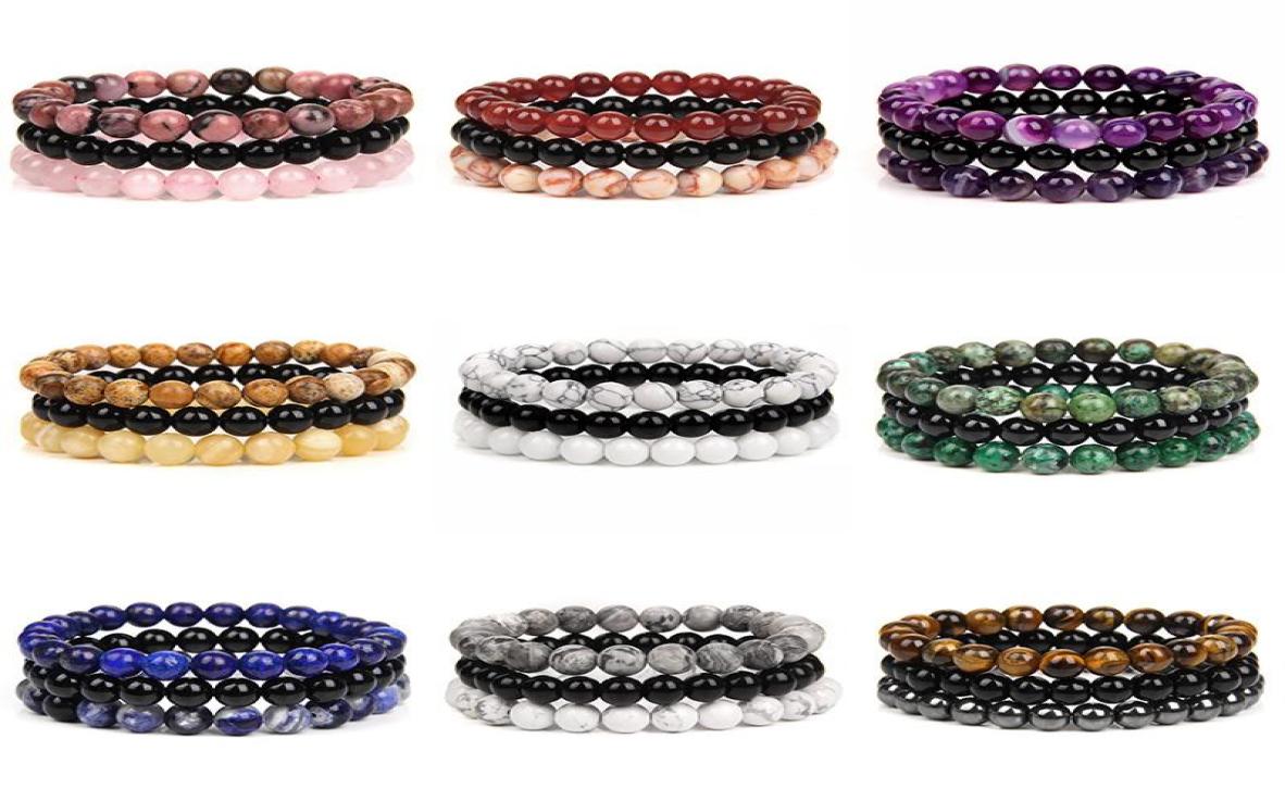 Beaded Strands 3Pcsset Natural Stone Bracelets For Women Men Fashion 8MM Beads Bracelet Sets Rose Quartzs Amethysts Sodalite Hem6972344
Beaded Strands 3Pcsset Natural Stone Bracelets For Women Men Fashion 8MM Beads Bracelet Sets Rose Quartzs Amethysts Sodalite Hem6972344