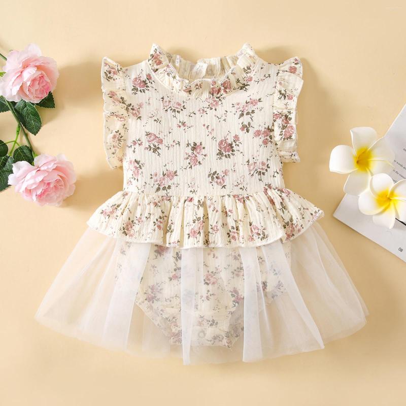 Girl Dresses Dress For Girls Party Toddler Sleeve Floral Prints Princess Romper Dance Clothes Set 5t, White
Girl Dresses Dress For Girls Party Toddler Sleeve Floral Prints Princess Romper Dance Clothes Set 5t, White