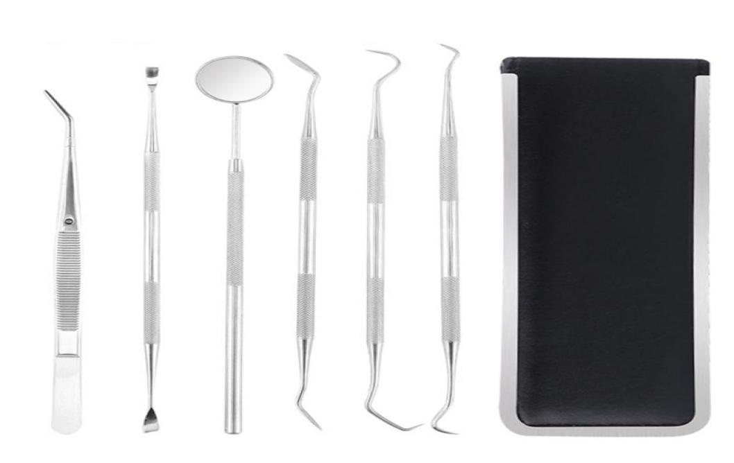 6Pcs Stainless Tooth Clean Tool Set Hygiene Picks Mirror Kit Oral Health Tooth Cleaning Inspection Tartar Cleaner1857259
6Pcs Stainless Tooth Clean Tool Set Hygiene Picks Mirror Kit Oral Health Tooth Cleaning Inspection Tartar Cleaner1857259