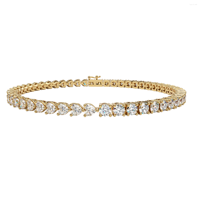 Charm Bracelets Geometric Half Heart Round 5A Cubic Zirconia CZ Tennis Chain Iced Out Bling Bracelet For Women
Charm Bracelets Geometric Half Heart Round 5A Cubic Zirconia CZ Tennis Chain Iced Out Bling Bracelet For Women