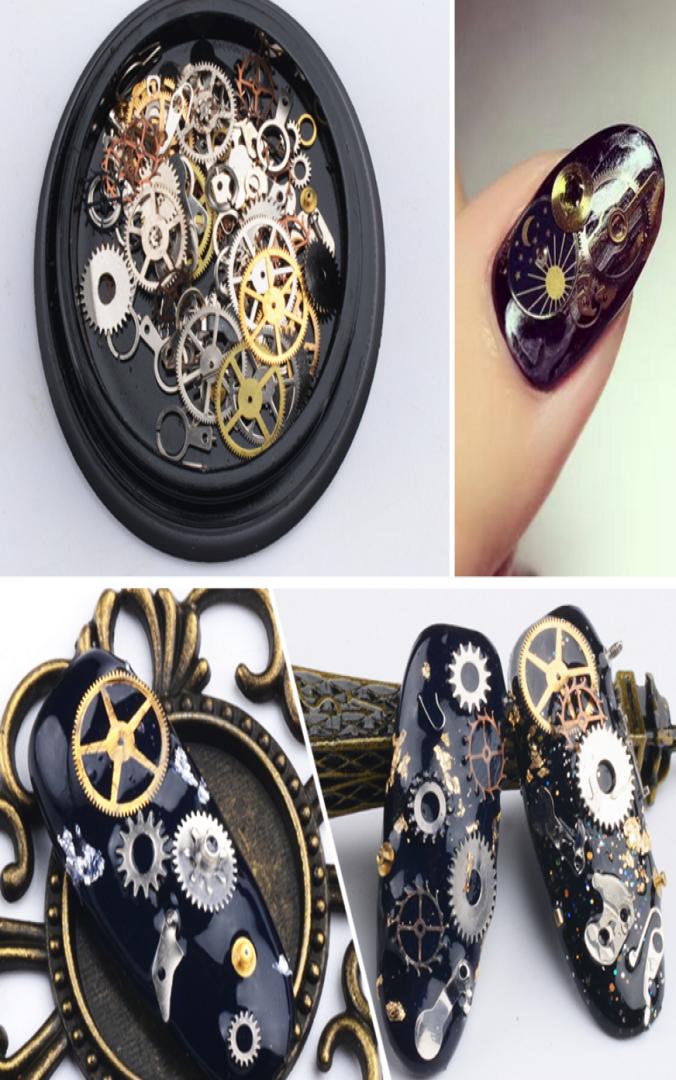 DHL Nail art Decorations Steam Punk Parts Clocks Studs Gear 3D time Nail Art Wheel Metal Manicure Pedicure DIY Tips Ornaments2543179
DHL Nail art Decorations Steam Punk Parts Clocks Studs Gear 3D time Nail Art Wheel Metal Manicure Pedicure DIY Tips Ornaments2543179