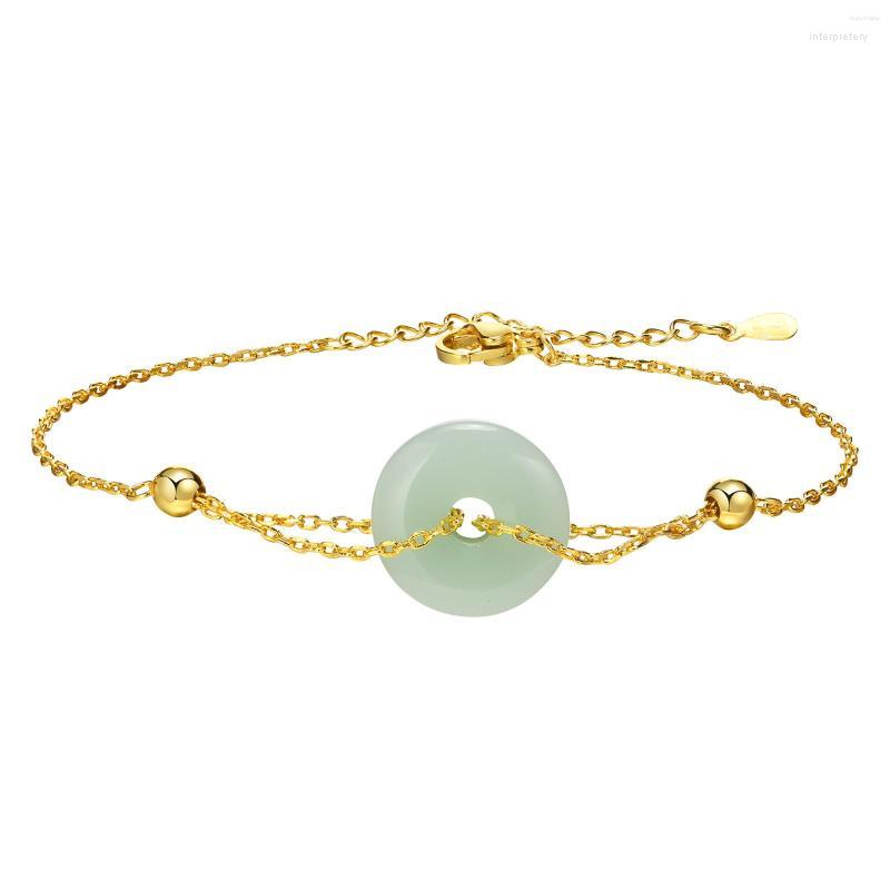 Link Bracelets Nature Stone Amulet Bracelet Stainless Steel Chain Circle Round Disk Peace Buckle Wirstband Lucky Jewelry
Link Bracelets Nature Stone Amulet Bracelet Stainless Steel Chain Circle Round Disk Peace Buckle Wirstband Lucky Jewelry