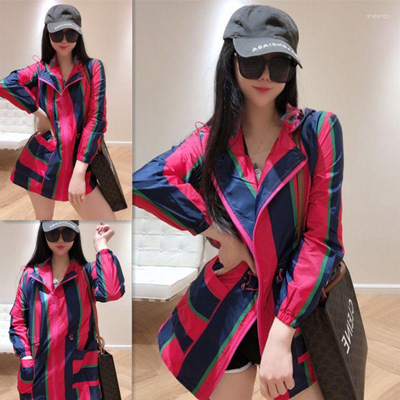 Women's Jackets Female Hooded Jacket Long Sleeve Thin Top Windbreaker Korean Fashion Waistband Quick Dry Sportswear Summer Outerwear Y2k, Rose red
Women's Jackets Female Hooded Jacket Long Sleeve Thin Top Windbreaker Korean Fashion Waistband Quick Dry Sportswear Summer Outerwear Y2k, Rose red