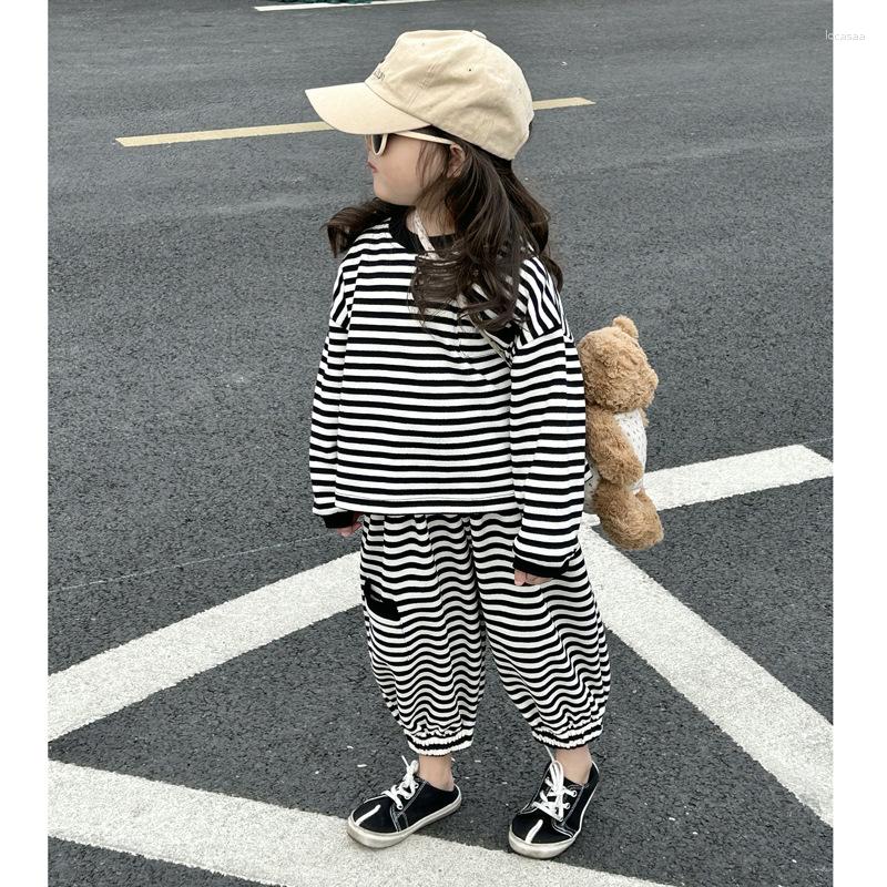 Clothing Sets 2023 Girl Fashion Streetwear For Baby Girls Kids Striped Printed Clothes Suits Childrencasual Loose Tops Long Pant Matching, Girl dress
Clothing Sets 2023 Girl Fashion Streetwear For Baby Girls Kids Striped Printed Clothes Suits Childrencasual Loose Tops Long Pant Matching, Girl dress