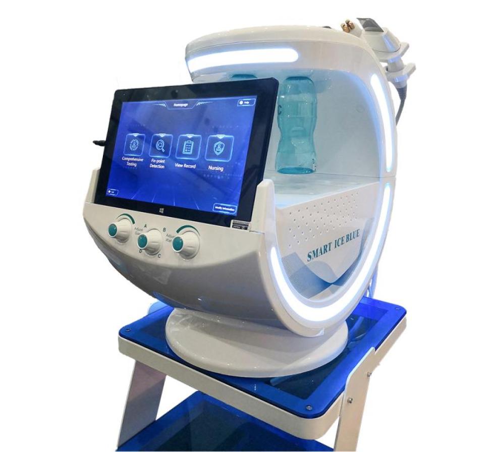 7 in 1 Massage Gun skin analyzer Intelligent Ice Blue RF Hydra Dermabrasion Facial Hydrodermabrasion Microdermoabrasion Skin Spa M4875938
7 in 1 Massage Gun skin analyzer Intelligent Ice Blue RF Hydra Dermabrasion Facial Hydrodermabrasion Microdermoabrasion Skin Spa M4875938