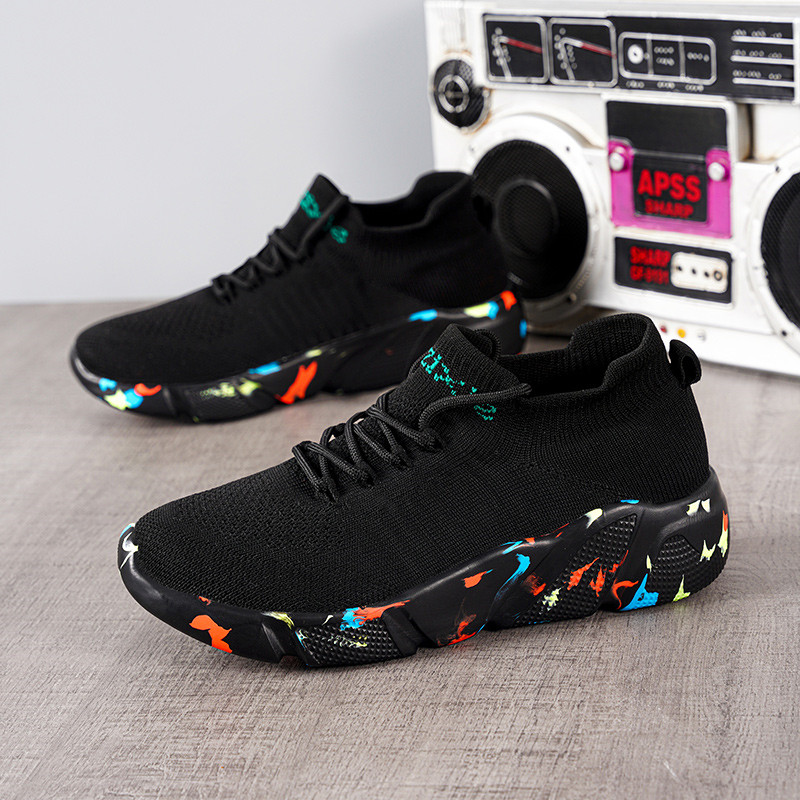 Hot Sale Cheap Black Camouflage Mens Casual Sneakers Mesh Breathable Men Chunky Shoes Light Soft Couple Sport Shoes Size -47, Heimicai 7022
Hot Sale Cheap Black Camouflage Mens Casual Sneakers Mesh Breathable Men Chunky Shoes Light Soft Couple Sport Shoes Size -47, Heimicai 7022