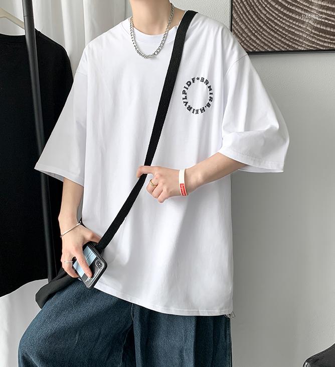 Men's T Shirts M5224 Short-sleeved T-shirt Men's 2023 Summer Simple Loose Half-sleeved Couple Cotton, Black
Men's T Shirts M5224 Short-sleeved T-shirt Men's 2023 Summer Simple Loose Half-sleeved Couple Cotton, Black