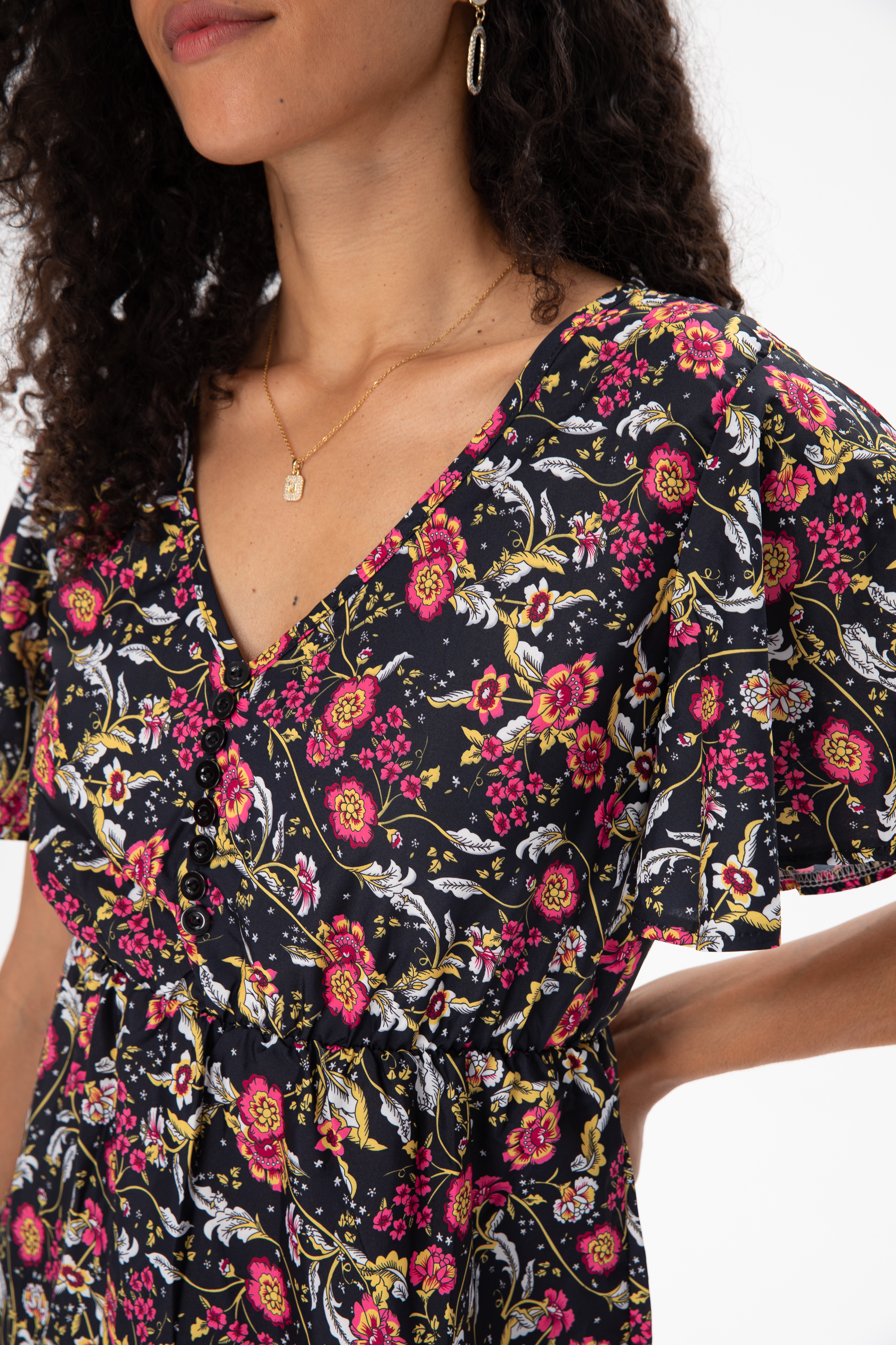 Women's Dresses Fashion New Summer Bohemian Casual Short Sleeve Floral Print Maxi Dress S-2XL