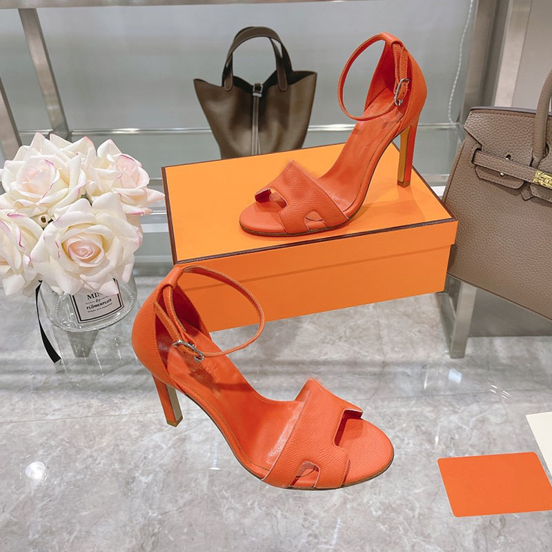 H Summer Sandals High-heeled Back strap Leather sole stiletto heels 105mm Ladies Women's Luxury Designers Evening wedding party shoes Factory Footwear, White 3
H Summer Sandals High-heeled Back strap Leather sole stiletto heels 105mm Ladies Women's Luxury Designers Evening wedding party shoes Factory Footwear, White 3