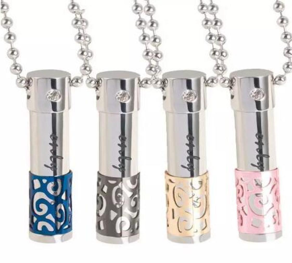 Essential Oils Perfume Bottle Crystal Statement Necklace 316L Titanium Lovers Bottle Diffuser Locket Pendant Can be Opened Hollow 2878033
Essential Oils Perfume Bottle Crystal Statement Necklace 316L Titanium Lovers Bottle Diffuser Locket Pendant Can be Opened Hollow 2878033