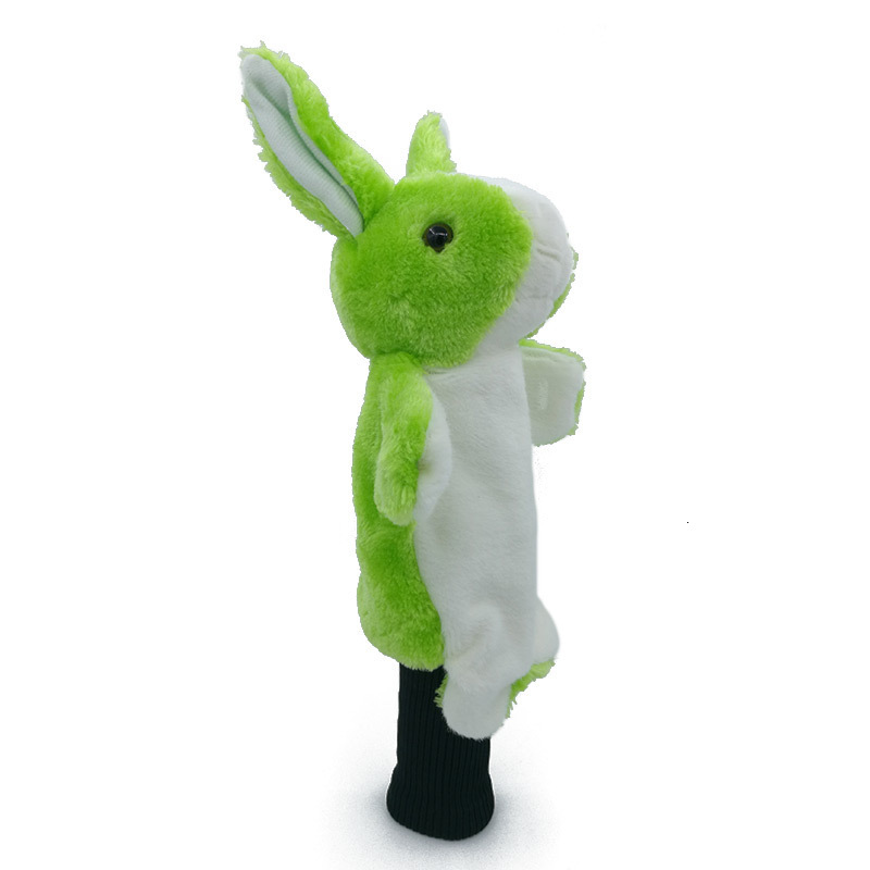 Other Golf Products 10 Colors Cartoon Rabbit Golf Head Cover Fairway Woods Hybrid Animal Golf Clubs Headcover No For Driver Mascot Novelty Cute Gift 2