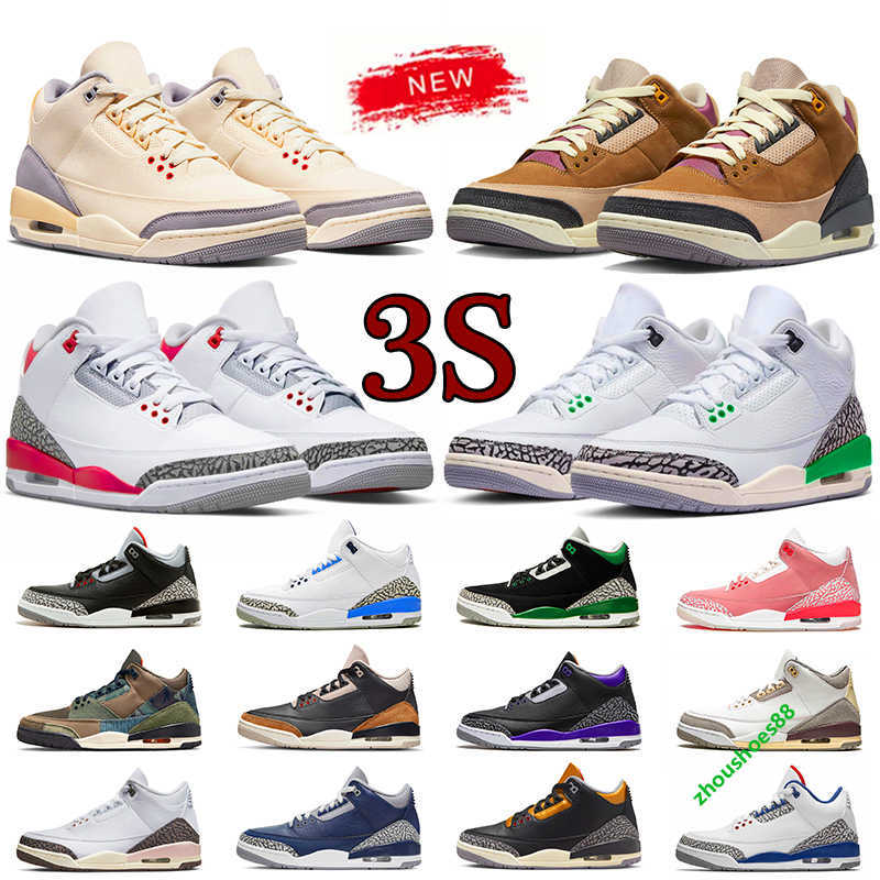 3 Jumpman 3S basketball shoes men women leather platform designer jorden 3s basketball sneaker mens white cement reimagined luxury j3 outdoor sports trainers, Color 15
3 Jumpman 3S basketball shoes men women leather platform designer jorden 3s basketball sneaker mens white cement reimagined luxury j3 outdoor sports trainers, Color 15