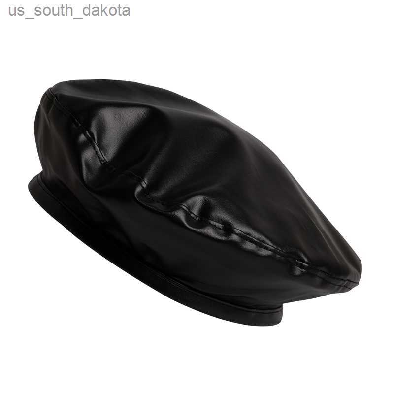 Women Hot Fashion Beret Solid Faux Beret Cap Pu Leather Beret French Artist Warm Beanie Hat Female Ladies Casual Hat L230523
Women Hot Fashion Beret Solid Faux Beret Cap Pu Leather Beret French Artist Warm Beanie Hat Female Ladies Casual Hat L230523