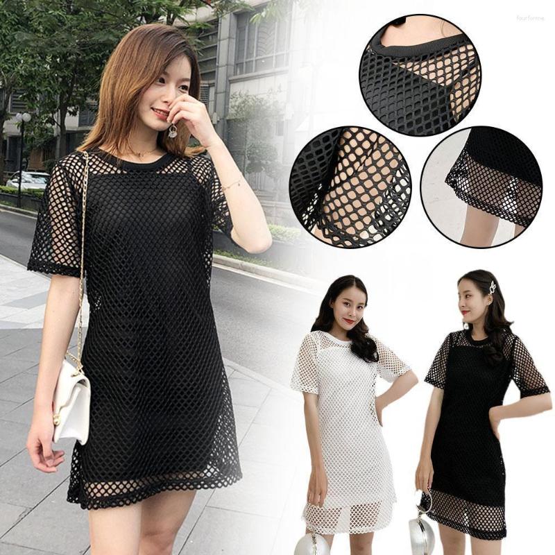 Casual Dresses Women Swimsuit Crochet Swim Cover Up Summer Bathing Knit Swimwear Pullover Dress Sleeve Short Suit Beach K0V7, Black
Casual Dresses Women Swimsuit Crochet Swim Cover Up Summer Bathing Knit Swimwear Pullover Dress Sleeve Short Suit Beach K0V7, Black