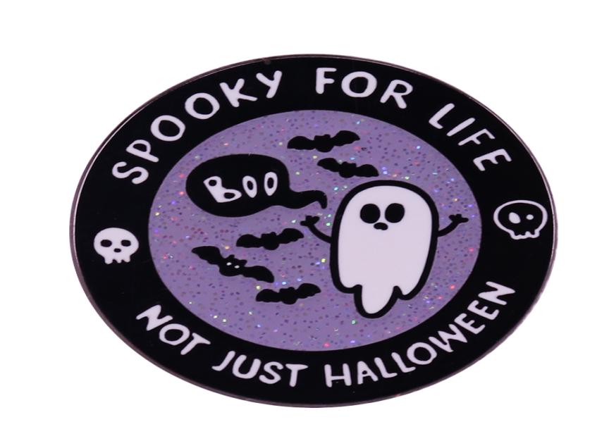Other Fashion Accessories Spooky For Life Not Just Halloween Glitter Lapel Pin Gothic Creepy Decor4440433
Other Fashion Accessories Spooky For Life Not Just Halloween Glitter Lapel Pin Gothic Creepy Decor4440433